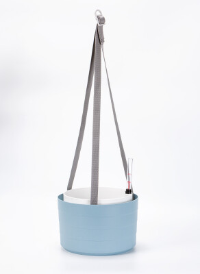 Berberis hangpot 26 + 29 cm 180877 - Blauw wit