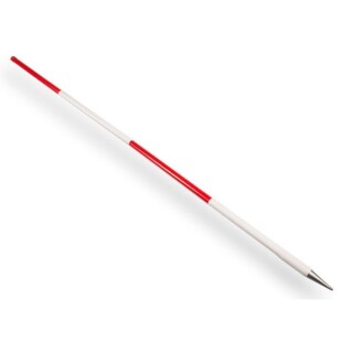 JALON_750900_Jalonstok_hout_bovenkant_rood_200cm_c86b