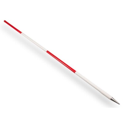 JALON_750900_Jalonstok_hout_bovenkant_rood_200cm_c86b
